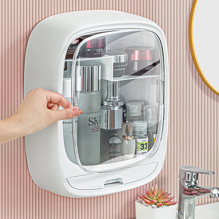 TỦ DÁN TƯỜNG ĐA NĂNG HOKORO 3635 - TỦ ĐỰNG MỸ PHẨM DÁN TRƯỜNG CHỐNG NƯỚC - TỦ THUỐC GIA ĐÌNH TREO TƯỜNG